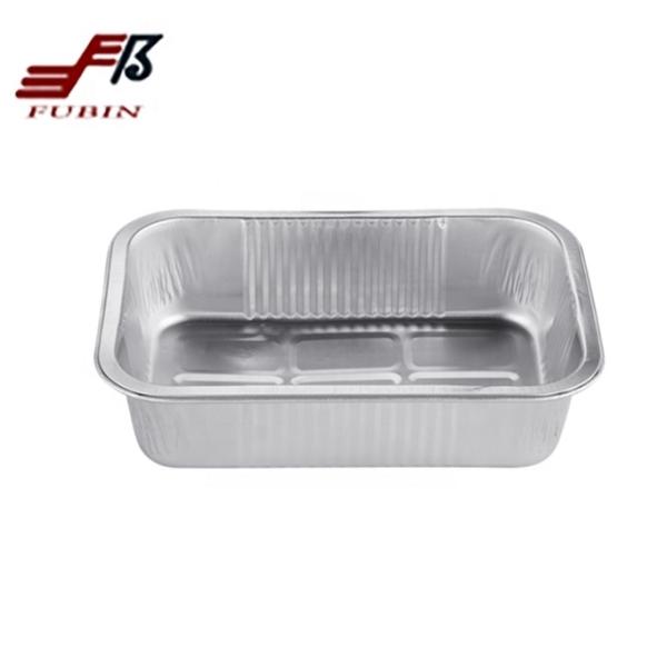 Aluminum foil box for food packaging tin foil tray sarten