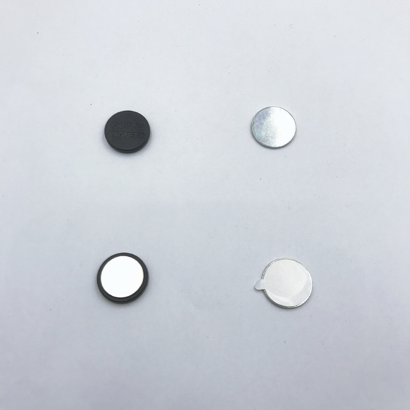 Small Round N35 Neodymium Magnetic Name Labels With Holder