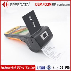 Buy cheap Long Range 2m Rfid Handheld Readers With Mobile Fingerprint Scanner product