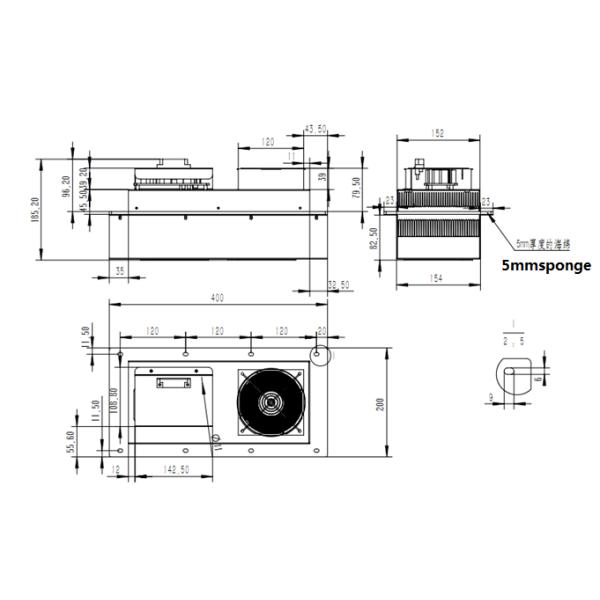 Mini Thermoelectric Air Conditioner , Thermoelectric Air Conditioning System