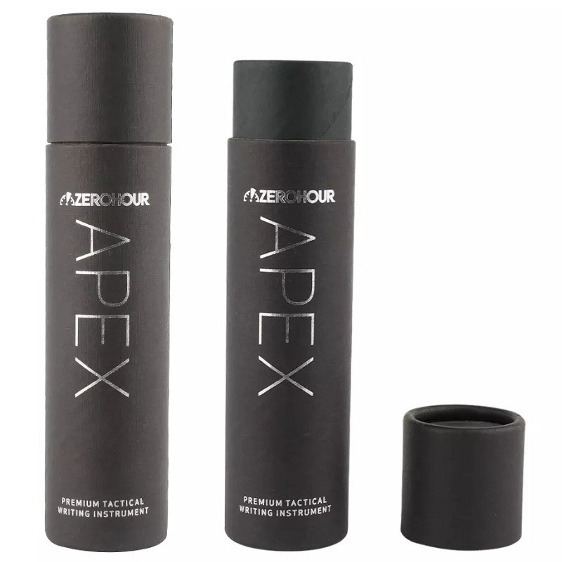 Buy cheap Black Kraft Paper Tube Packaging Recyclable Cardboard Cosmetic Food Container product