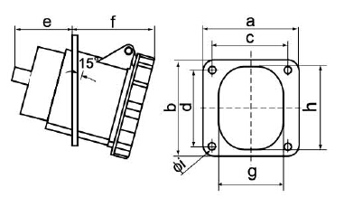 230v Industrial Plug And Socket 16A 3P 4P 5P Waterproof Explosion Proof