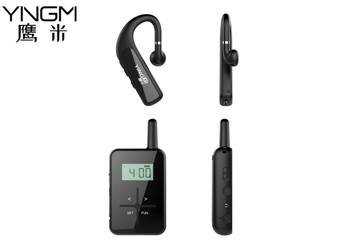 Buy cheap Ear Hanging Simultaneous Translation Device Digital Radio Waves Full Coverage product