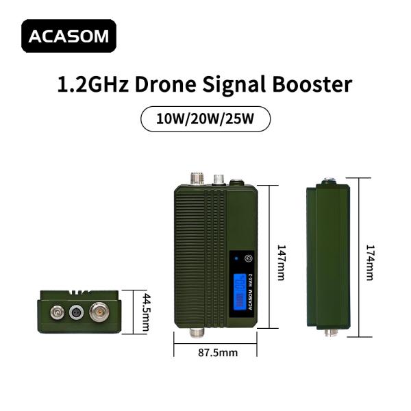 1.2GMHz 1160MHz 1280MHz Drone FPV Signal Booster Drone Range Extender