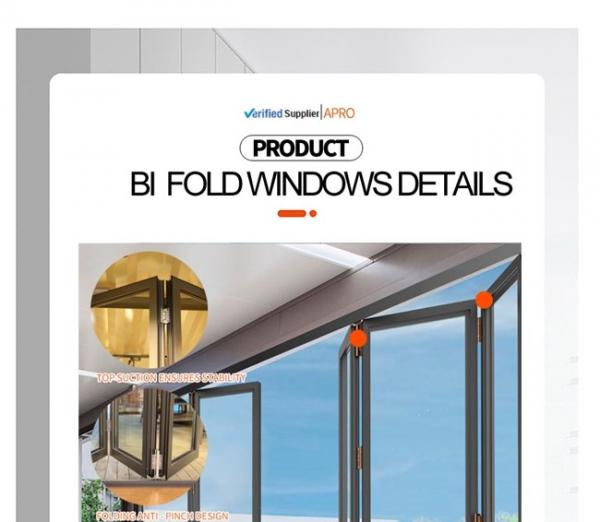 folding balcony window,australia folding window,glass folding window,FOLDING WINDOW DOOR