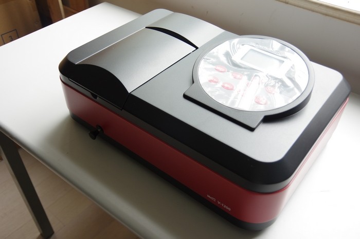 Buy cheap Light blue UV Single Beam Spectrophotometer Free residual chlorine product