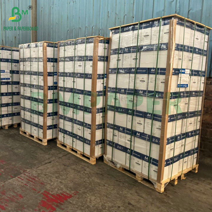 70gsm 75gsm CB CFB CF Carbonless Paper Black Image In Sheets 