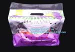 Fruit packaging moistureproof custom slider lock zipper bag, Transparent PVC