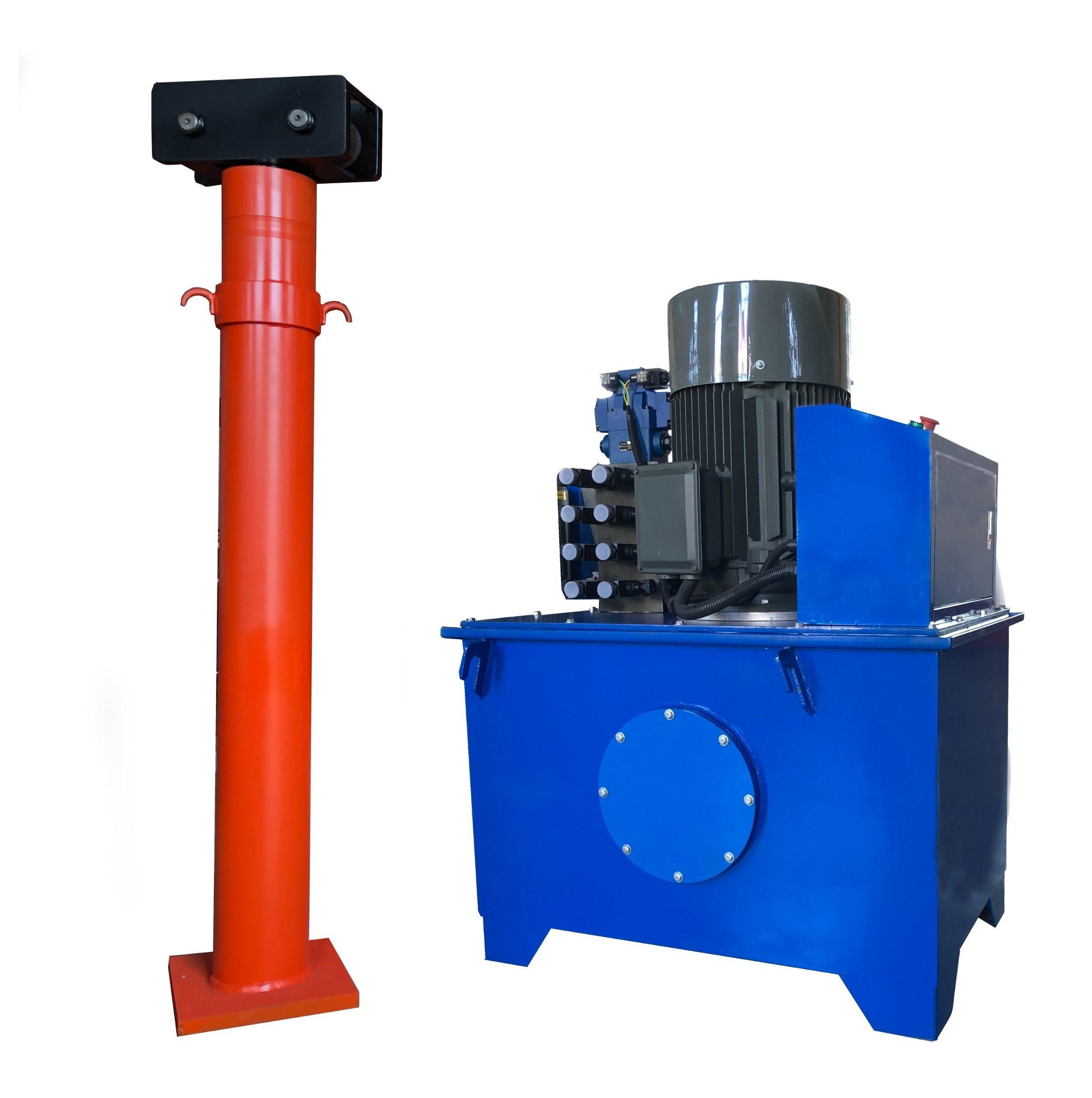 Buy cheap Steel Hydraulic Chain Type Jacks for Tank Construction Equipment Stable Performance product