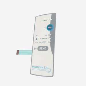 China Durable Flexible Membrane Switch Graphic Overlay PET PC Material on sale