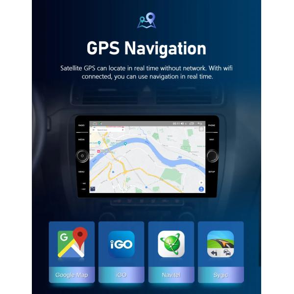 10 inch Android Car Radio GPS for VW Caravelle T5 T6 2016 2017 2018 DSP Amplifier IC