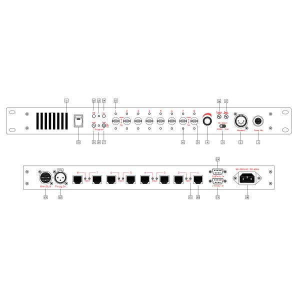 Intercom System TV Production Live Streaming And Camera Accessories