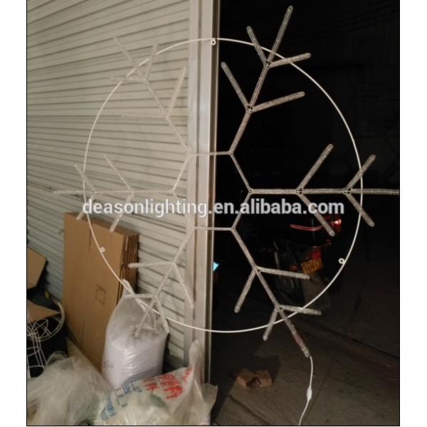 led christmas decor snowflake