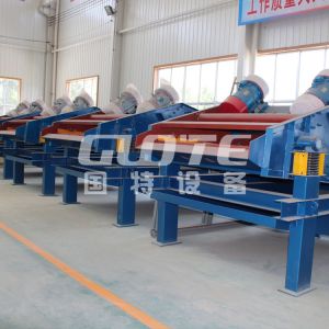 Linear Vibrating Screen Dewatering Machine Dehydrated Medium Screen Customers'