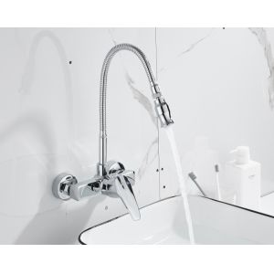 ODM Flexible Curving Sus304 Concealed Basin Mixer