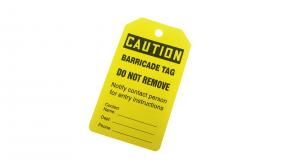 China Industrial Plastic Safety Tag With Customization For Different Applications on sale