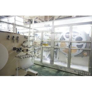 Buy cheap Auto Packaging 800PPM Ultra Thin 280mm Sanitary Napkin Machine product