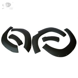 Buy cheap Lightweight Pocket Fender Flares , 9 Inch Matte Black Fender Flares product