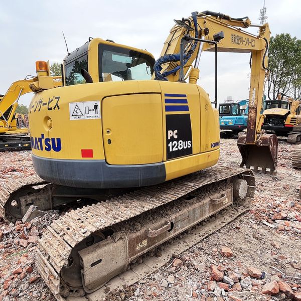 Second Hand Komatsu Pc128us Hydraulic Backhoe Excavator 12 Tonne