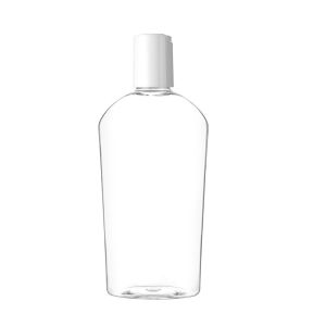 Buy cheap Glossy 250ML Sustainable PET Shampoo Bottle With Disc Top Cap product