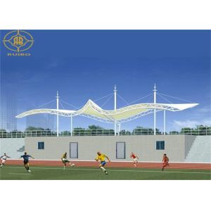 Athletic Field Tent Structure Architecture Fashionable Tensile Structure
