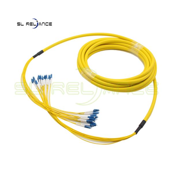 Os2 9/125um Simplex Fiber Optic Patch Cord Pvc Lszh Lc To Lc Fiber Jumper