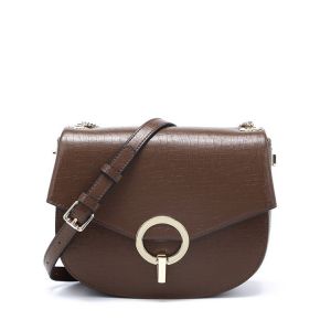 Buy cheap Genuine Leather Saddle Bags Fashion Cowhide Handbag for Women Cross-body Bags from wholesalers