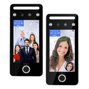 Buy cheap WiFi HD 720P Biometric Time Attendance System Face Recognition Machines product