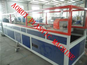 Buy cheap Handrail Plastic Extrusion Line , Wood Plastic Composite Decking Profile Extruder product