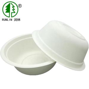 Buy cheap Biodegradable Bowl 100% Composatable 16oz Bagasse Pulp Bowl product