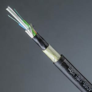 Buy cheap Kevlar Aramid Yarn Strengthen 2F ADSS Fiber Optic Overhead Cable G652D product