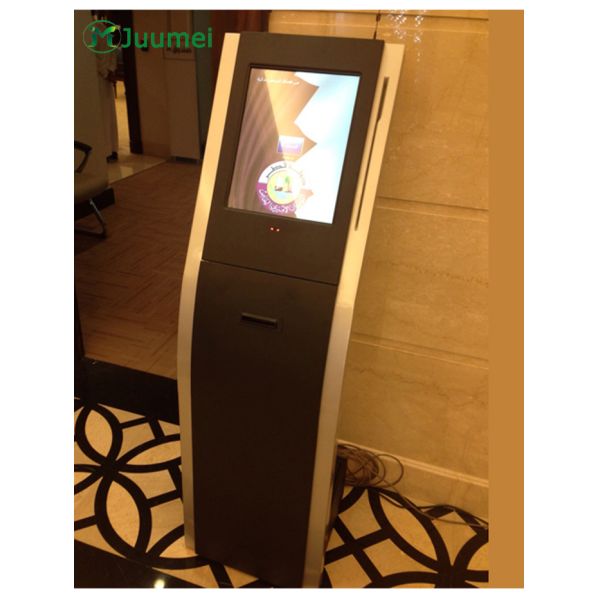 Manual Queue Management System Steel Cabinet With Touch Screen