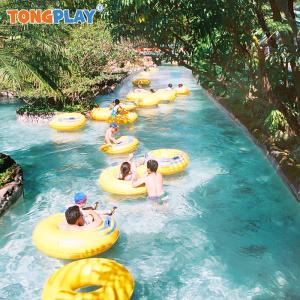 Buy cheap Entertainment Aqua Park Lazy River Wave Pool Equipment Customized product
