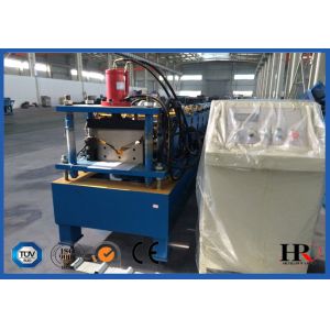 Buy cheap 4m Length Roof Flashing Gutter Making Machine With Gearing Rigging product