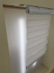 Blackout Zebra Blinds Roller Shades Soft Yarn Vertical 300cm Width