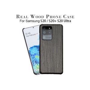 China Laser Engraved Wooden Phone Case For Samsung S20 Ultra on sale