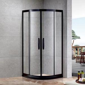 Buy cheap Aluminum Frame Bathroom Shower Cabinets Rectangular Shower Enclosure With Sliding Door product