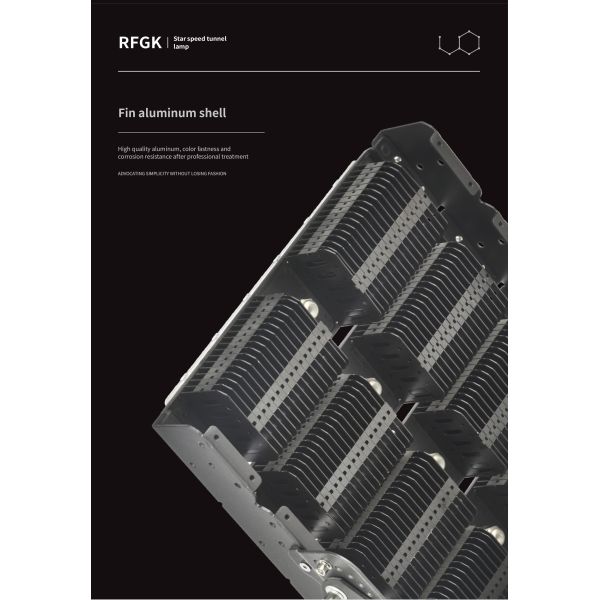 RFFL-01 100W Stadium LED Flood Lights 3000K - 6500K IP65 LED Tunnel Light