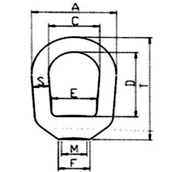 Lifting 520lbs Carbon Steel Eye Bolt Hot Dipped Galvanized Eye Nut G400