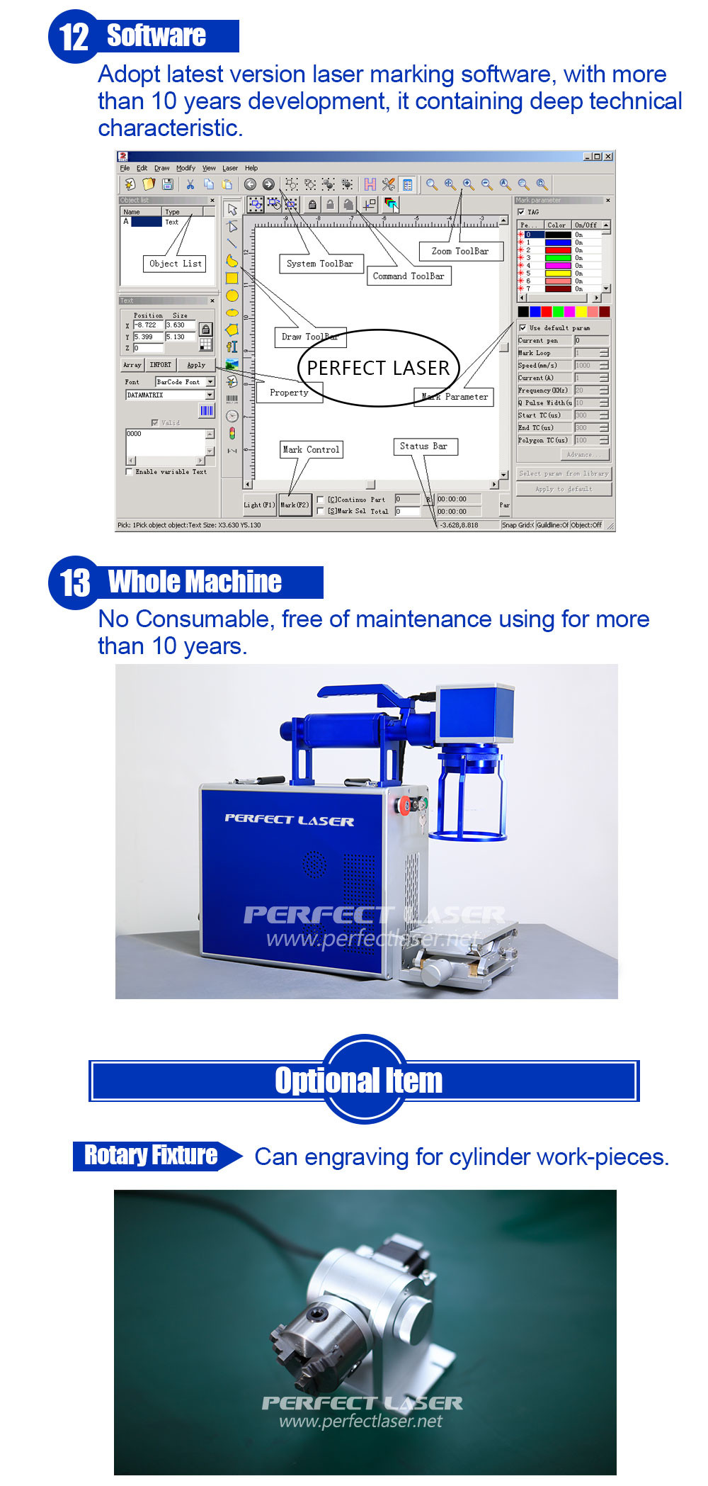 Handheld Metal Stainless Steel Aluminium Laser Engraving Machine Plastic Laser Marking Machine