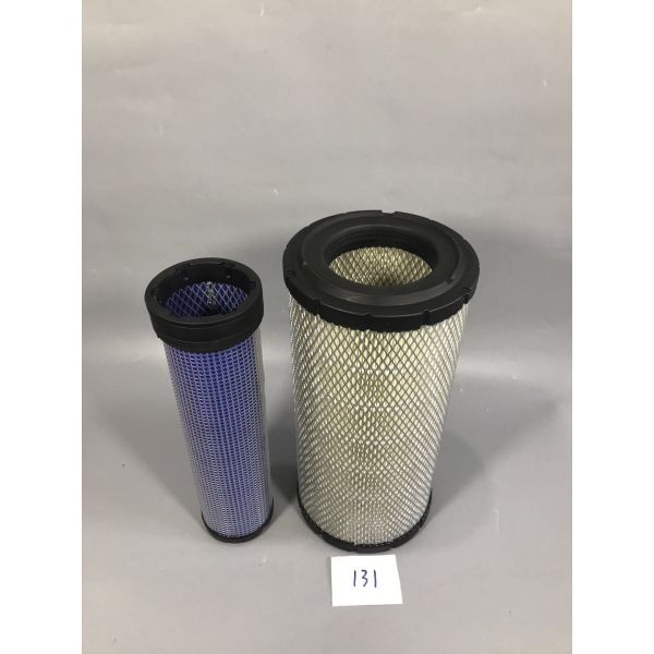 Plastic Material Air Filter Assembly , Heavy Excavator External Air Filter Housing YANMAR 4TNV94 98 Engine Suitable
