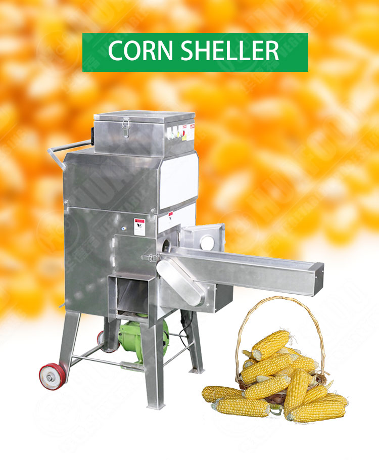 Corn Maize Sheller Machine Automatic Maize Thresher 500-600KG/H