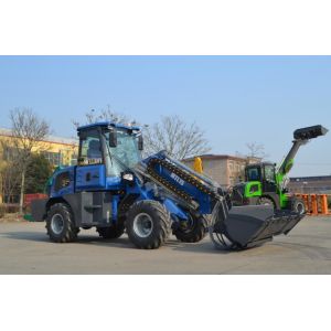China Articulating Front End Telescopic Wheel Loader MTL15 1500kg Rate Loading on sale