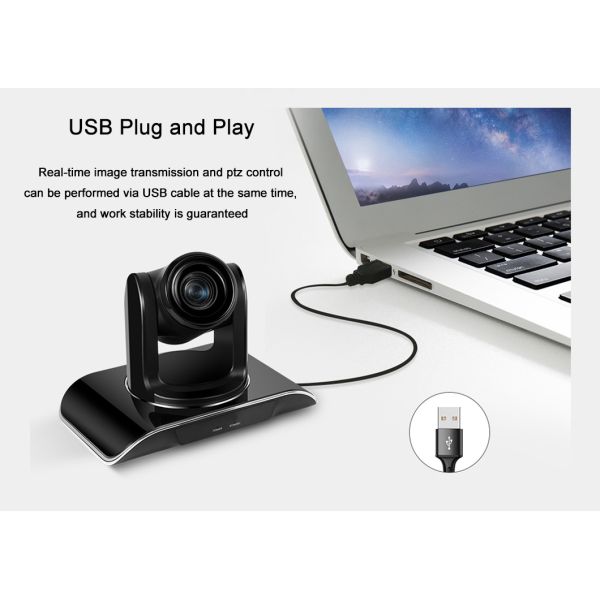 Vhd10n10X Optical Zoom Full HD 1080P Video Conference Camera for Conference System
