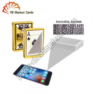 Buy cheap Code Barcode Marked Cards Copag Texas Holdem Decks Secret Side Barcode Marked Decks product