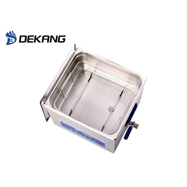 Heating And Timing Ultrasonic Cleaning Machine , 10L Ultrasonic Parts Cleaner