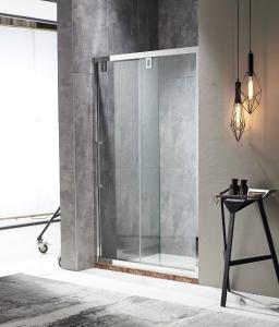 Buy cheap Square Sliding Shower Cubicle Polished Bathroom Glass Cubicle product
