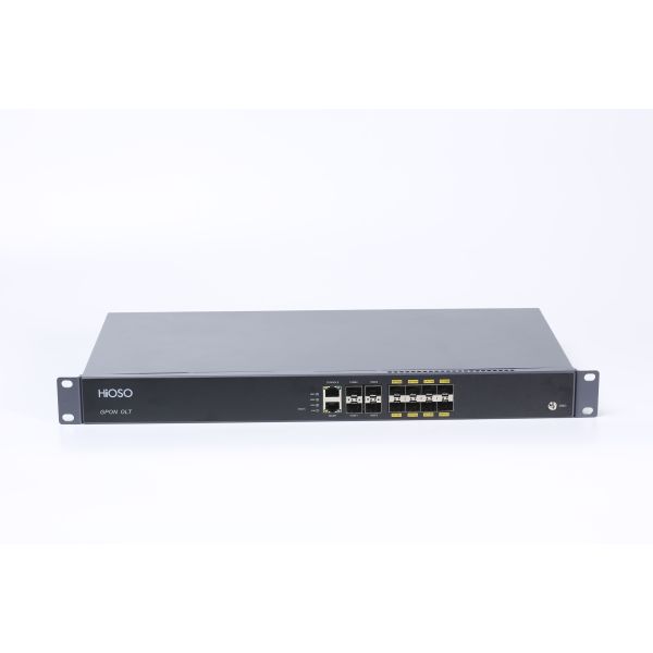 HA7308G-J 8PON GPON OLT Support WEB SNMP CLI 4 GE/10GE SFP/SFP+(10GE) optical uplink ports