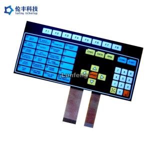 Buy cheap Durable Customized Flat Membrane Switch with Laser Engraving 1 Million Cycles product