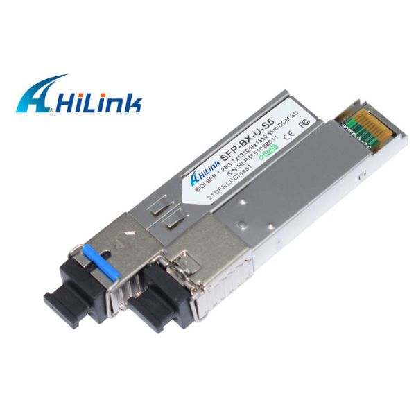 BiDi WDM SFP with SC connector SFP Transceiver Module 1.25G Tx1310/Rx1550 3KM